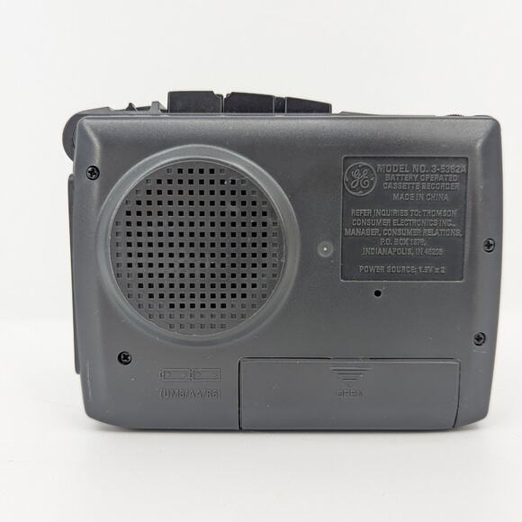 Tested Vintage General Electric Cassette Recorder Variable Speed Model 3-5362A - Picture 2 of 8